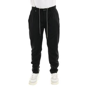 PANTALONE CON LACCIO BL11 NERO